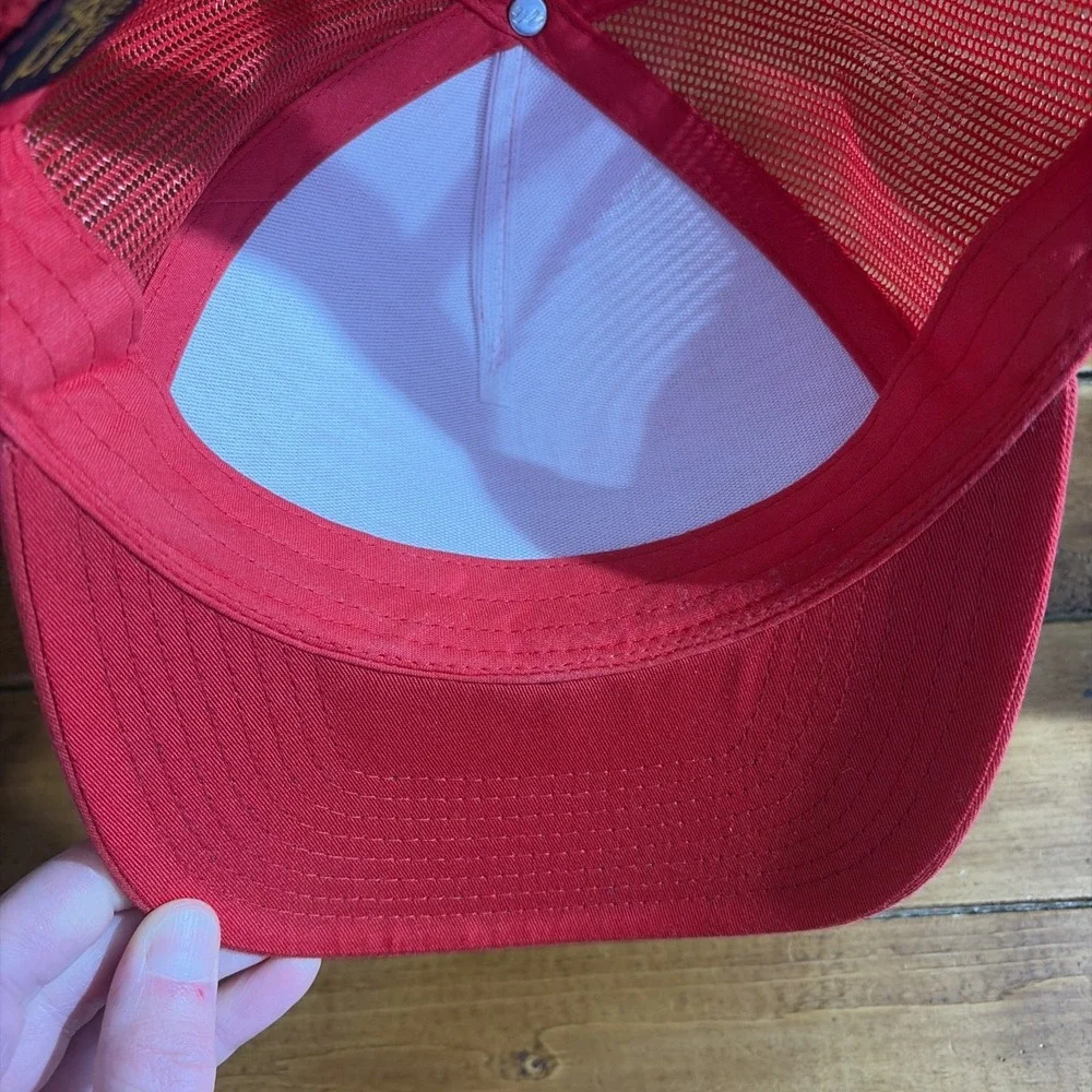 Yupoong Ralliart Trucker Hat Mens OSFA Red Mitsubishi‎ Racing Snapback Cap